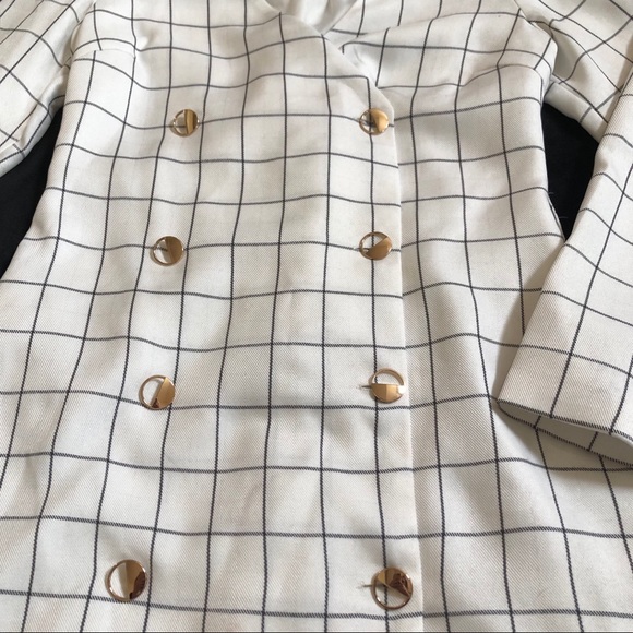 Windowpane Blazer-Dress from Anthropologie - Picture 2 of 4